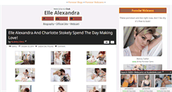 Desktop Screenshot of clubellealexandra.com